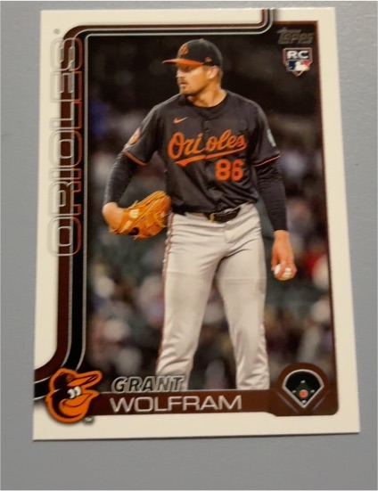 2025 Topps Update #US114 Grant Wolfram — front