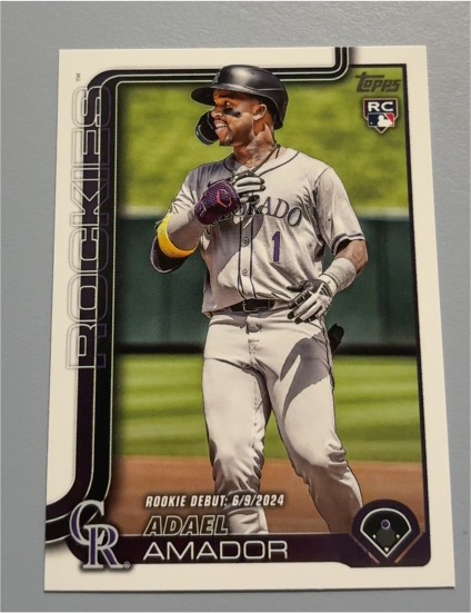 2025 Topps Update #US94 Adael Amador — front
