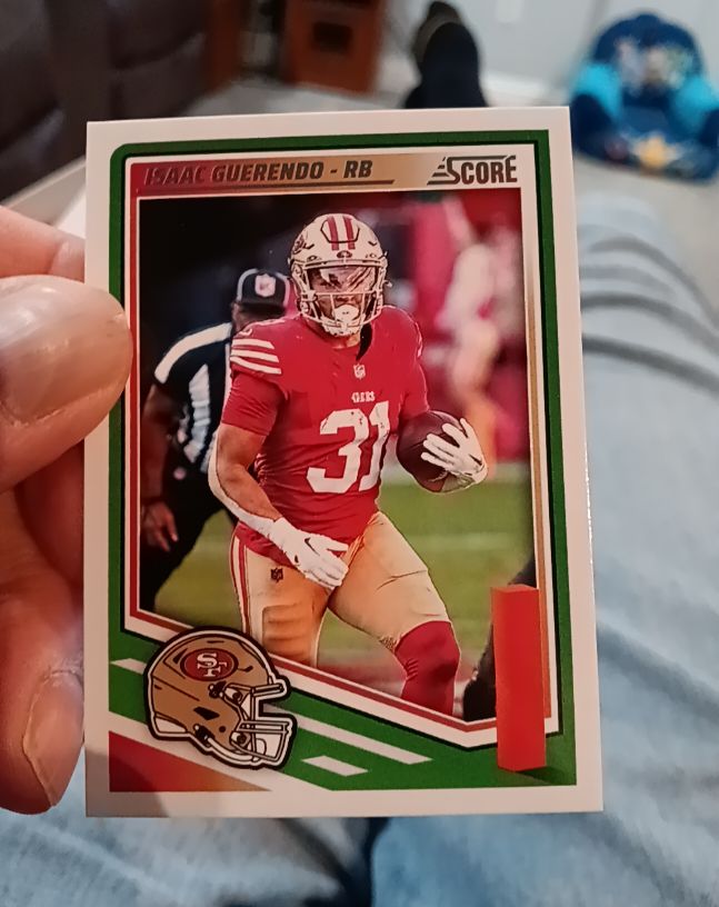 2025 Panini Score #259 Isaac Guerendo — front