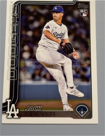 2025 Topps Update #US77 Jack Dreyer — front