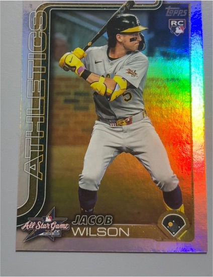 2025 Topps Update #ASG-11 Jacob Wilson All-Star Game Rookie — front