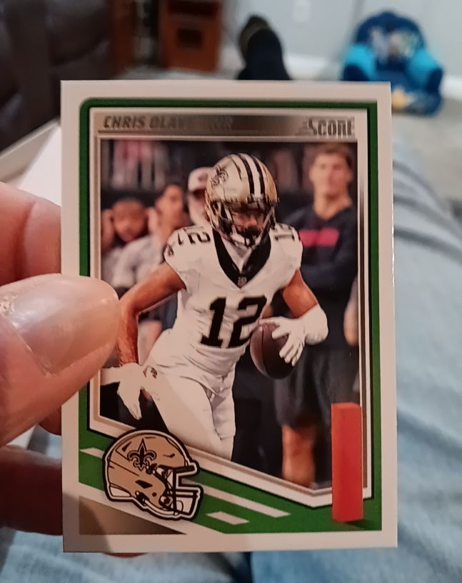 2025 Panini Score #218 Chris Olave — front