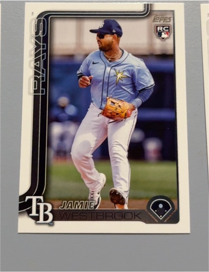 2025 Topps Update #US3 Jamie Westbrook — front