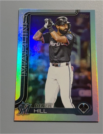 2025 Topps Update #US305 Derek Hill — front