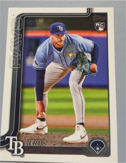2025 Topps Update #US212 Eric Orze — front