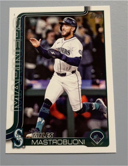 2025 Topps Update #US313 Miles Mastrobuoni — front