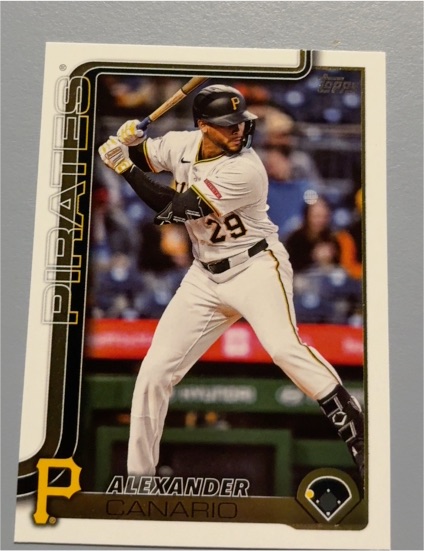 2025 Topps Update #US204 Alexander Canario — front