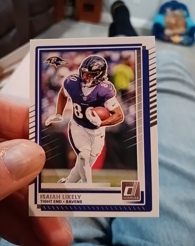 2025 Donruss #133 Isaiah Likely — front