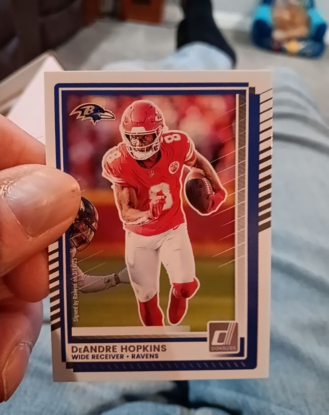 2025 Donruss #244 DeAndre Hopkins — front
