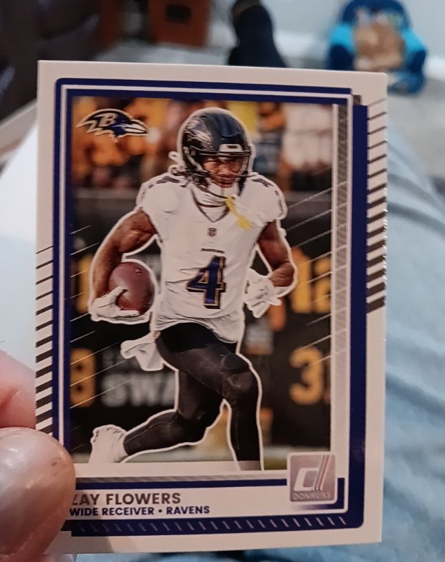2025 Donruss Football #165 Zay Flowers — front