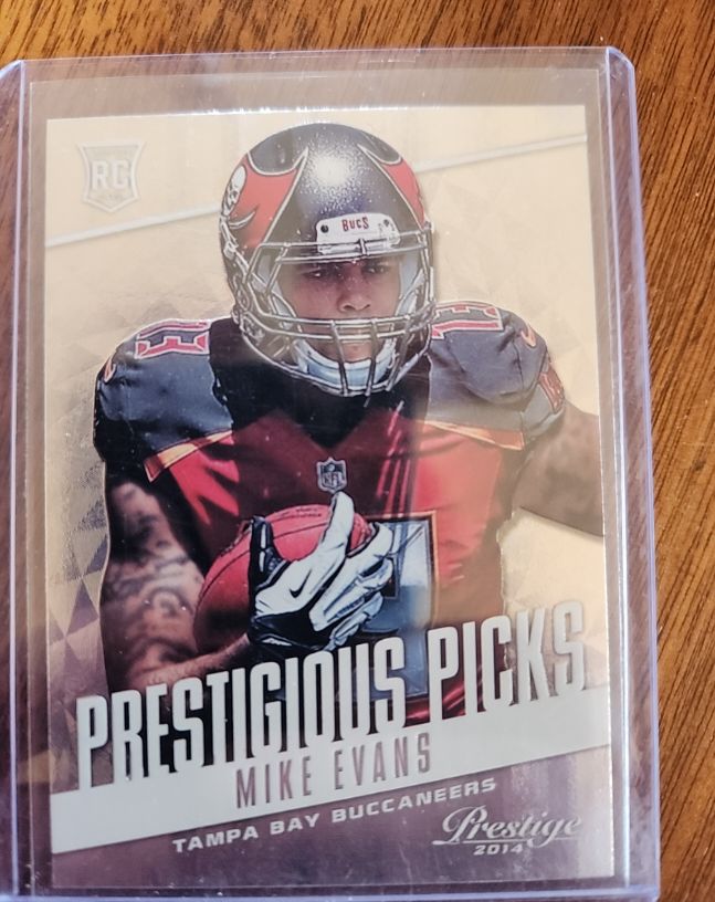 2014 Panini Prestige Prestigious Picks #PP24 Mike Evans — front