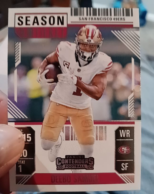 2024 Panini Contenders #87 Deebo Samuel — front