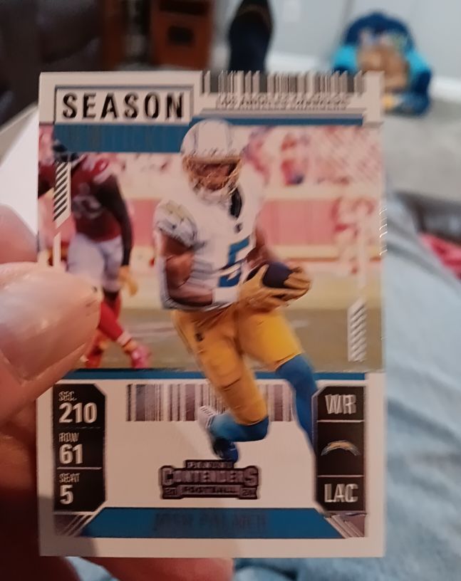 2024 Panini Contenders Season Ticket #56 Josh Palmer — front