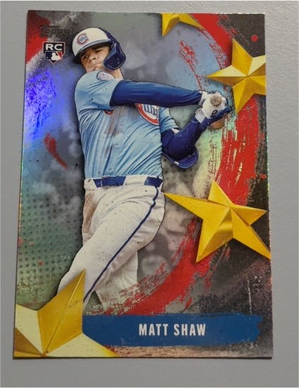 2025 Topps Update #SMLB-65 Matt Shaw Stars of MLB — front