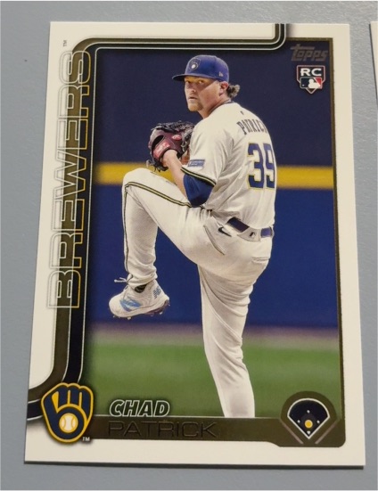 2025 Topps Update #US307 Chad Patrick — front