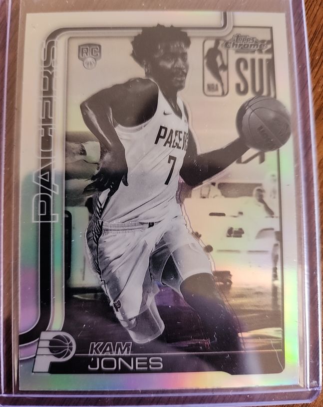2025-26 Topps Chrome #289 Kam Jones — front