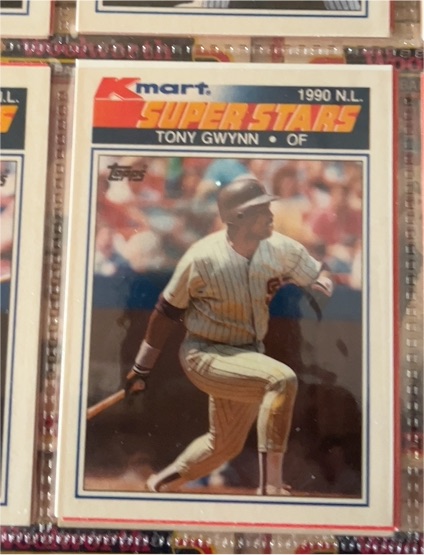 1990 Topps Kmart Super Stars #5 Tony Gwynn — front