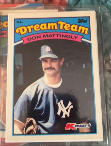 1989 Topps Kmart Dream Team #12 Don Mattingly — front