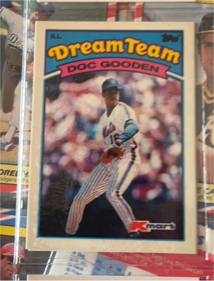 1989 Topps Kmart Dream Team #31 Doc Gooden — front