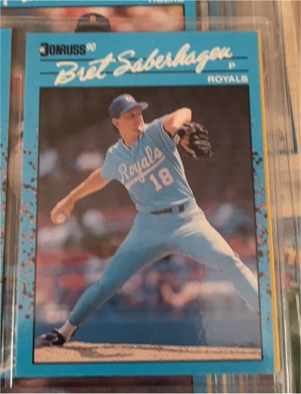1990 Donruss Best of the American League #21 Bret Saberhagen — front
