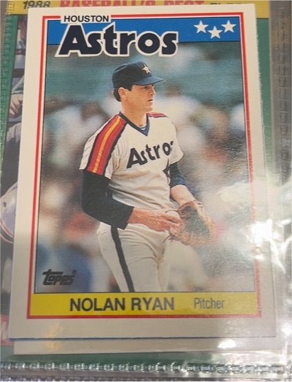 1988 Topps UK Minis #62 Nolan Ryan — front
