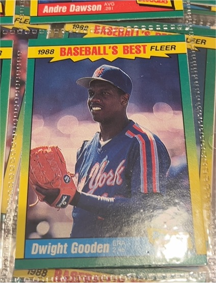 1988 Fleer Baseball's Best #15 Dwight Gooden — front