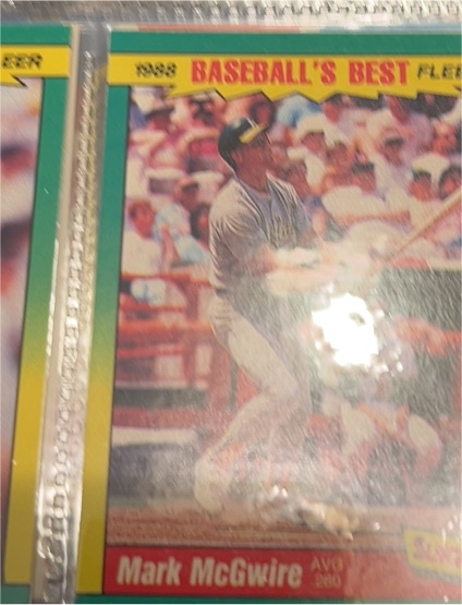 1989 Sportflics #200 Mark McGwire — front