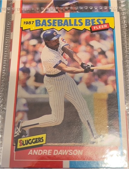 1987 Fleer Baseball's Best #12 Andre Dawson — front