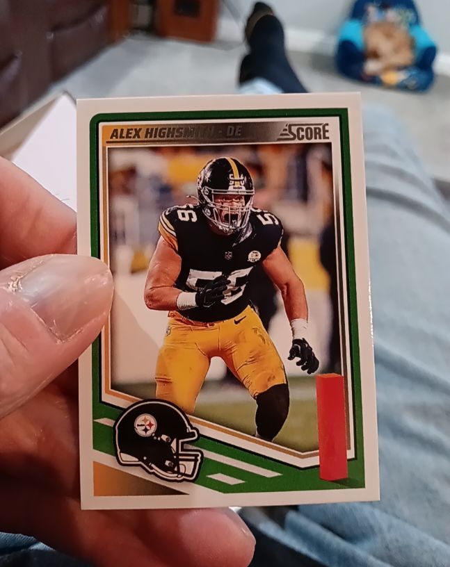 2025 Panini Score #102 Alex Highsmith — front