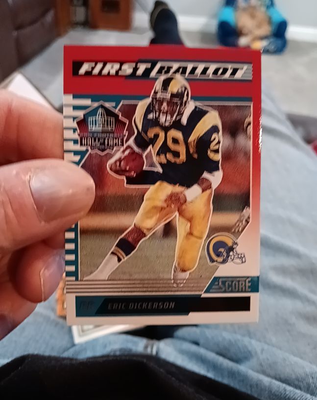 2025 Panini Score Football #4 Eric Dickerson — front