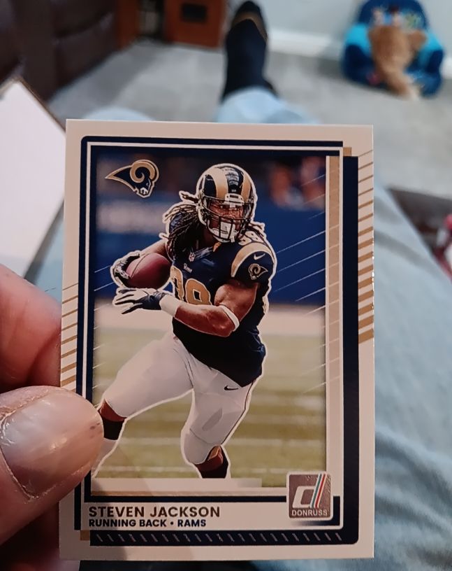 2025 Donruss #205 Steven Jackson — front