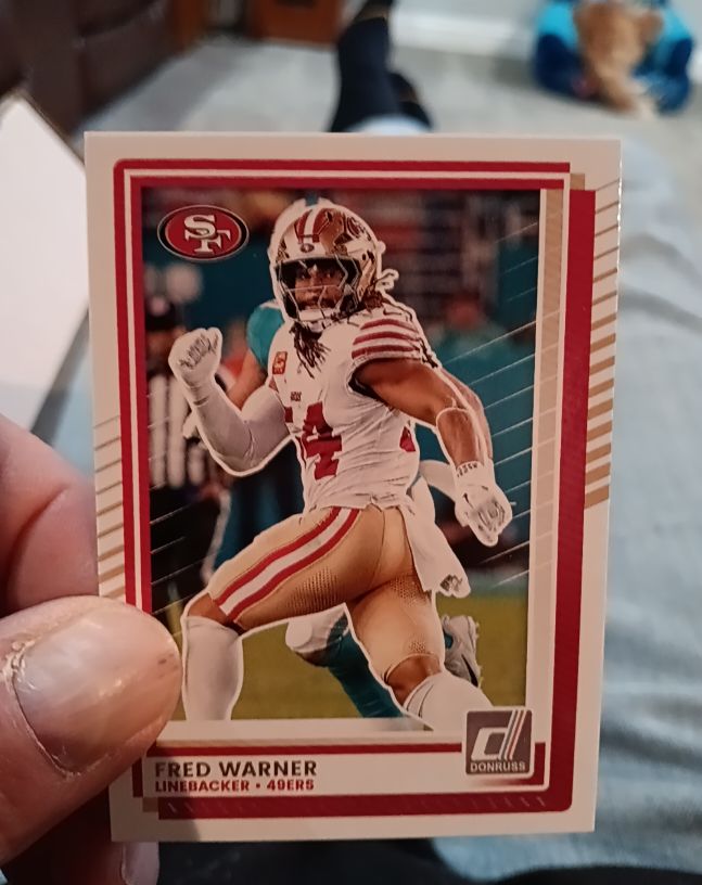 2025 Donruss #131 Fred Warner — front