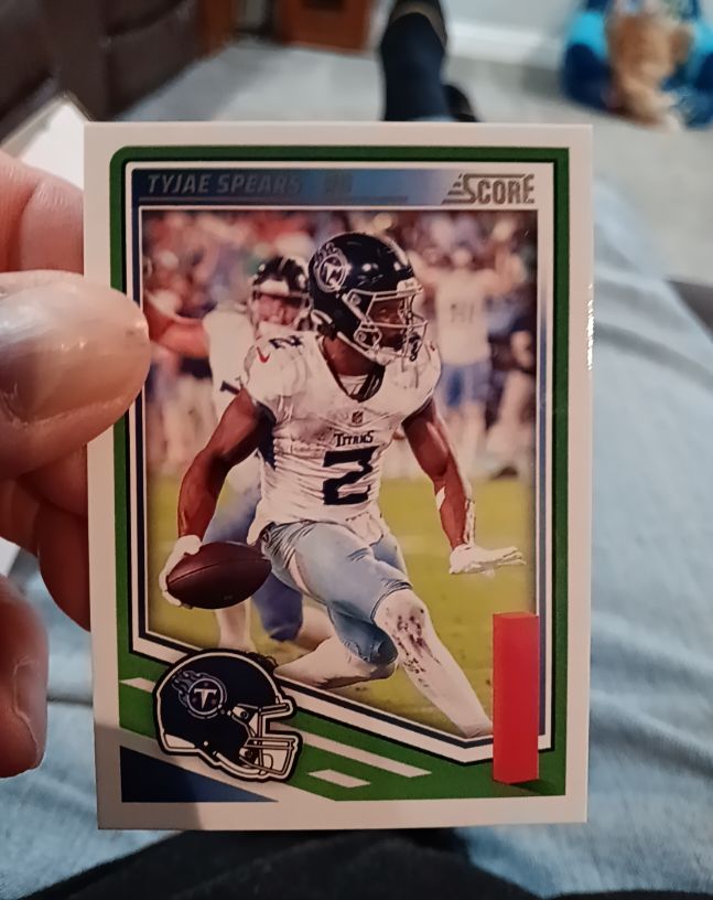 2025 Panini Score #46 Tyjae Spears — front
