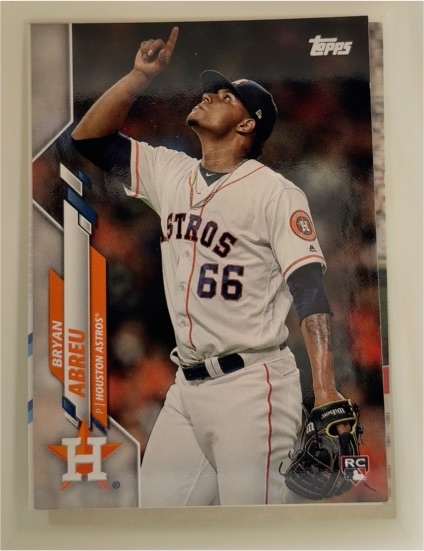 2020 Topps #273 Bryan Abreu Houston Astros — front