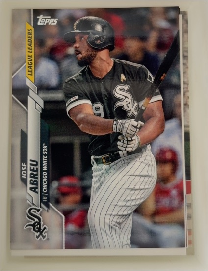 2020 Topps #96 Jose Abreu — front