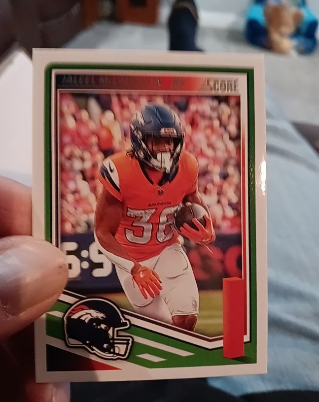 2025 Panini Score #54 Jaleel McLaughlin — front