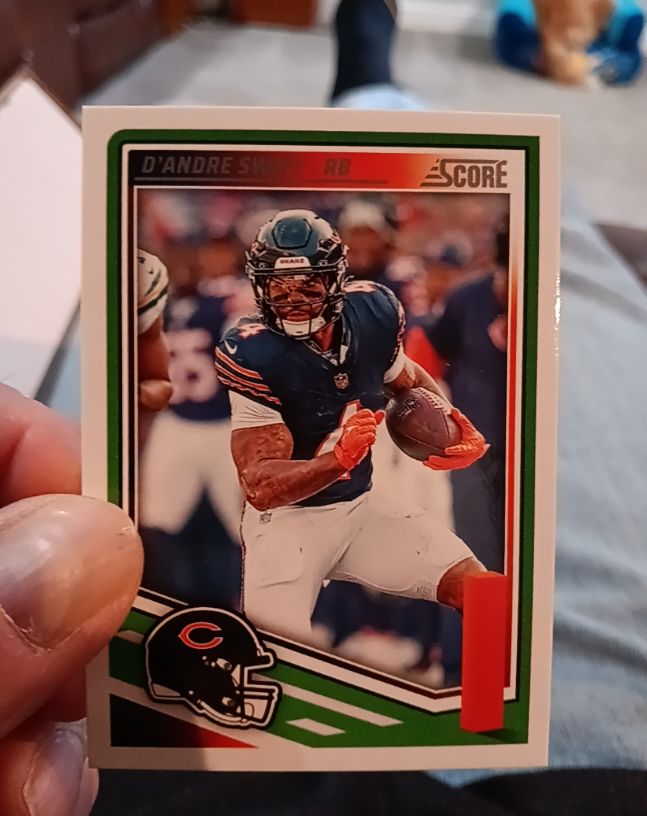 2025 Panini Score #295 D'Andre Swift — front