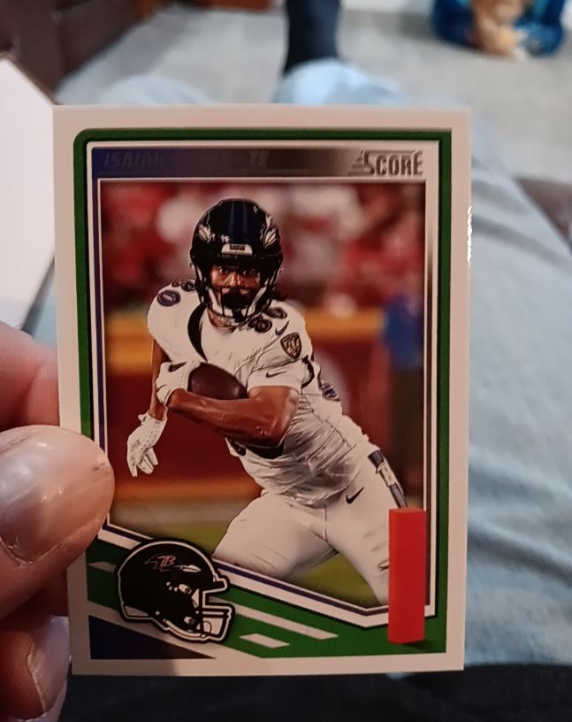 2025 Panini Score #269 Isaiah Likely — front