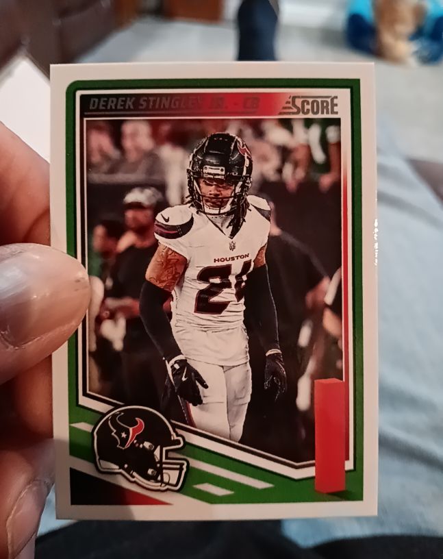 2025 Panini Score #194 Derek Stingley Jr. — front
