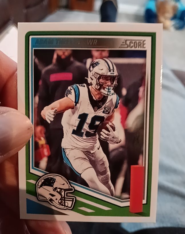 2025 Score #21 Adam Thielen — front