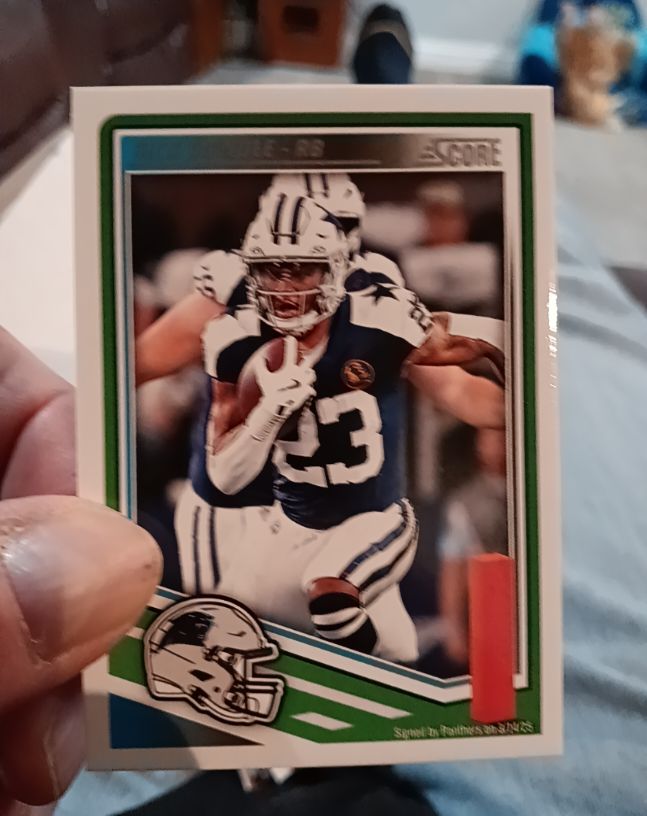 2025 Panini Score #23 Ja'Tavion Sanders — front