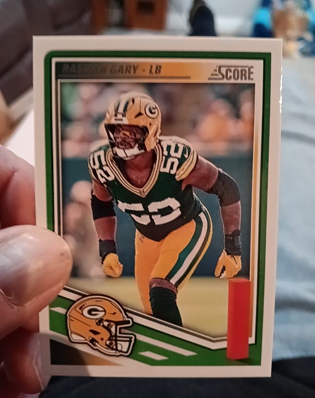 2025 Panini Score #170 Rashan Gary — front