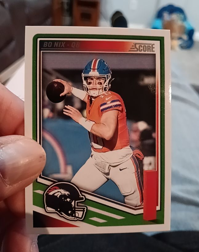 2025 Panini Score #253 Bo Nix — front