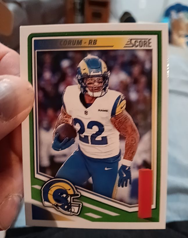 2025 Panini Score #243 Blake Corum — front