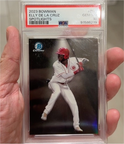 2023 Bowman Chrome Spotlights #BS-8 Elly De La Cruz — front