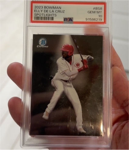 2023 Bowman Chrome Spotlights #BS8 Elly De La Cruz — front