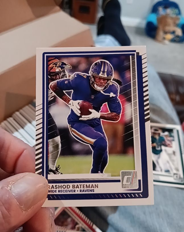 2025 Panini Donruss #25 Rashod Bateman Baltimore Ravens — front