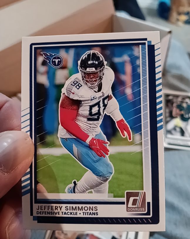 2025 Donruss #52 Jeffery Simmons — front