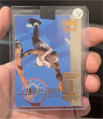 1999 Upper Deck Century Legends #1 Michael Jordan — front