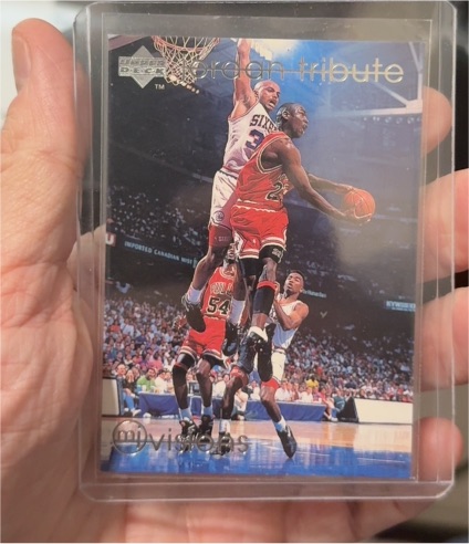 1997-98 Upper Deck Michael Jordan Tribute #MJ88 Michael Jordan — front